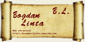 Bogdan Linta vizit kartica
